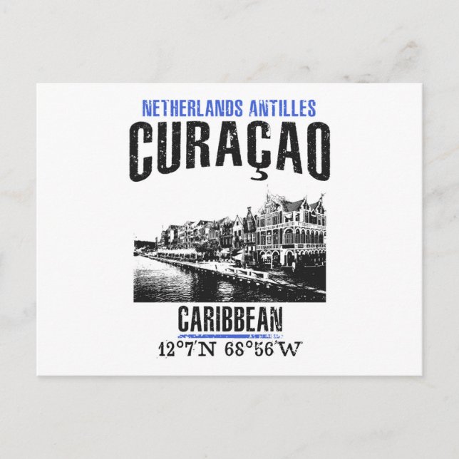Curaçao Vykort (Framsida)
