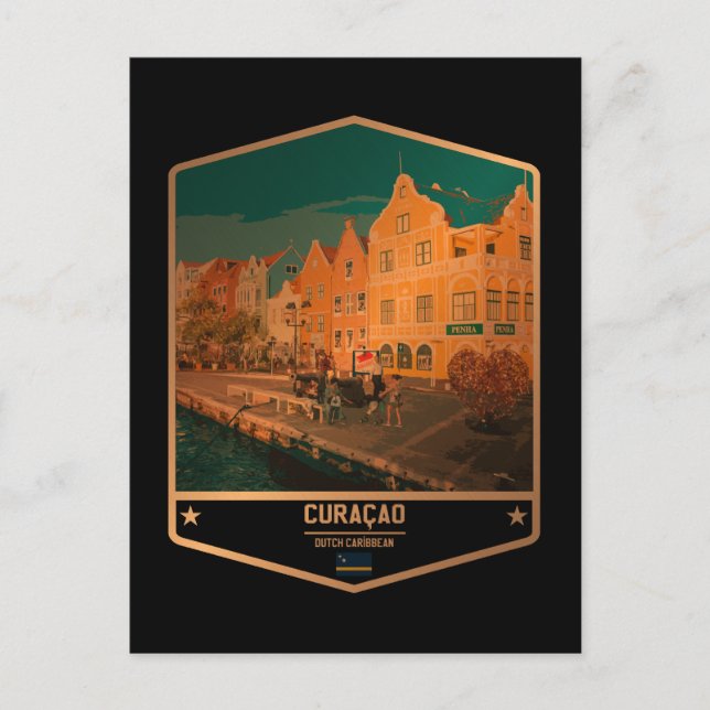 Curaçao Vykort (Framsida)