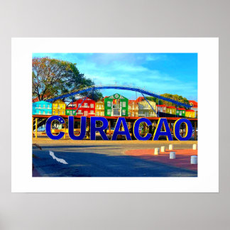 Curaçaoaffisch Poster