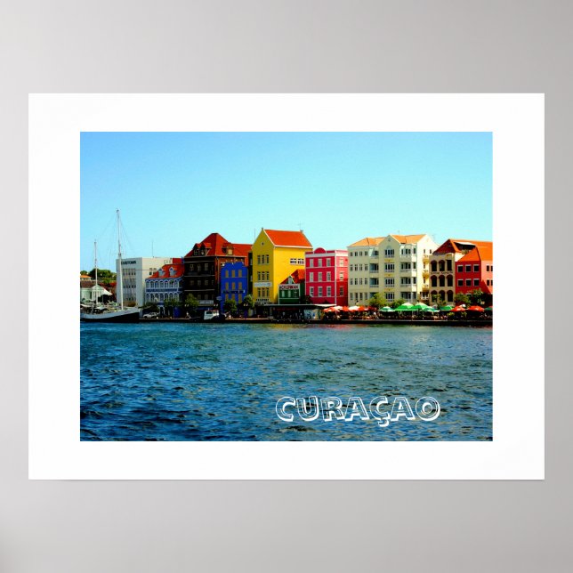 Curaçaoaffisch Poster (Framsidan)