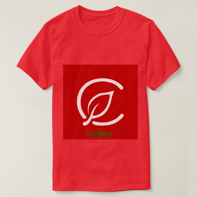 Curaleaf Red T-Shirt (Design framsida)