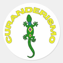 Curanderismo Runt Klistermärke