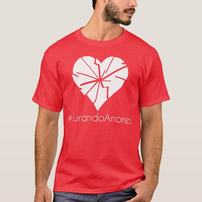 Curando stora Amores Tee Shirt (Framsida)