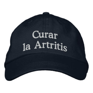 ’Curar la Artritis’ - Bordados Hat Broderad Keps