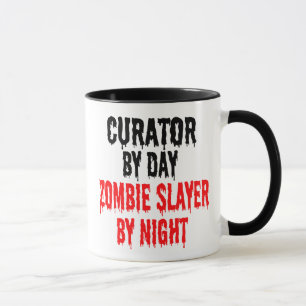 Curator Zombie Joke Mugg
