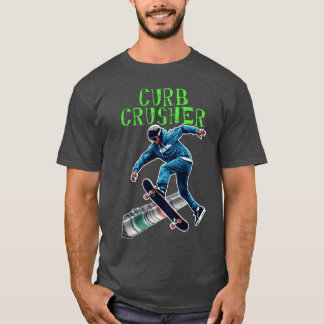 Curb Crusher rolig T Shirt