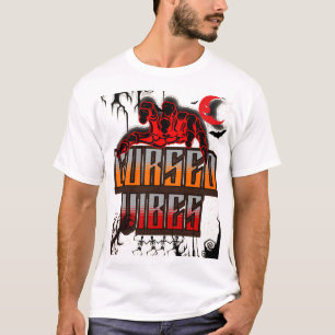 Curbes T-Shirt Gothic Aesthetic Tee Mörk