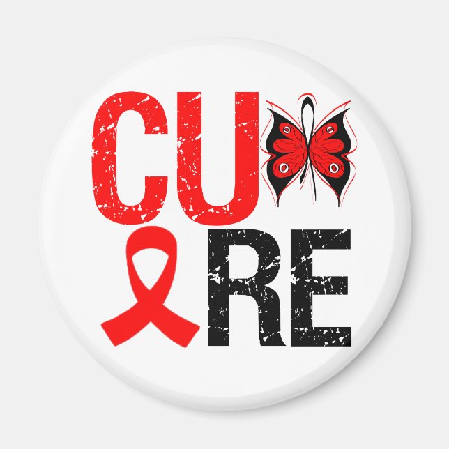 Cure AIDS Magnet (Framsidan)