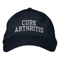 ’Cure Arthritis’ - Embroiderad Hat