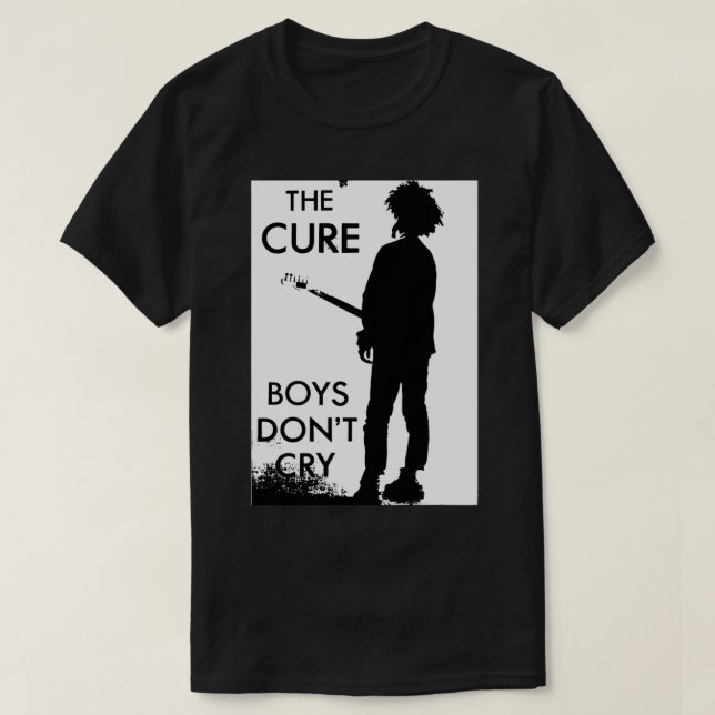 CURE-Boys Don&x27;t Gråt Classic T-Shirt (Design framsida)