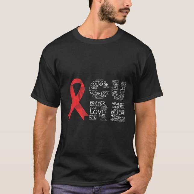 Cure Brain Aneurysm Awareness Surgery Support Grap T Shirt (Framsida)