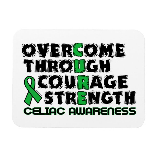 CURE...Celiac Magnet (Horisontell)