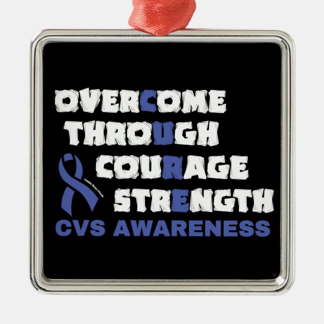 CURE...CVS JULGRANSPRYDNAD METALL (Framsidan)