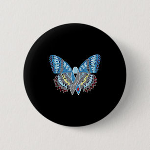 Cure Diabetes Awareness Butterfly Knapp
