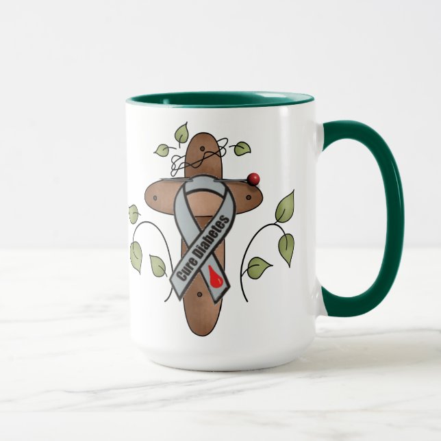 Cure Diabetes Mugg (Höger)