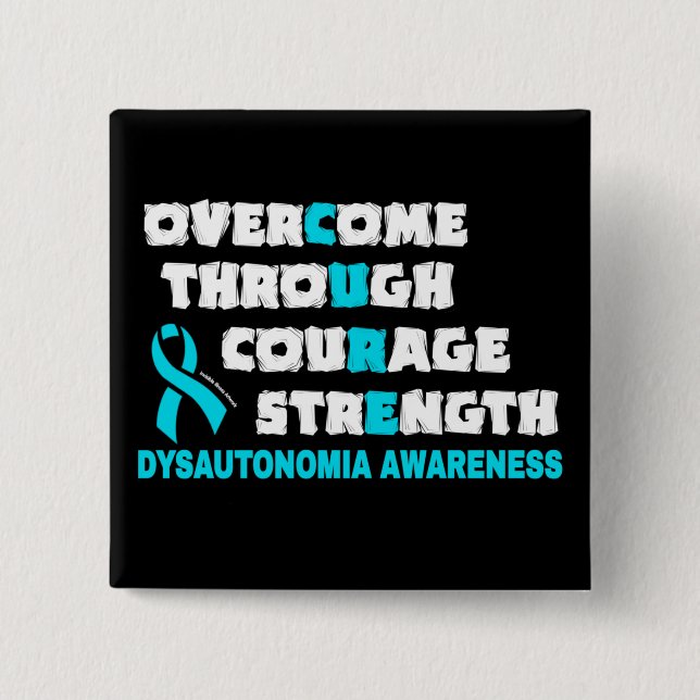 CURE...Dysautonomia Knapp (Framsida)