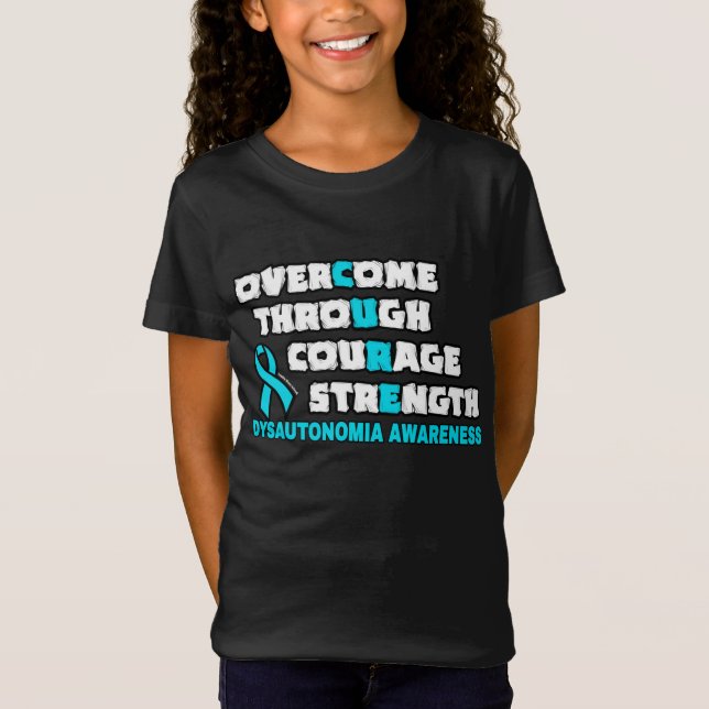 CURE...Dysautonomia T-Shirt (Framsida)