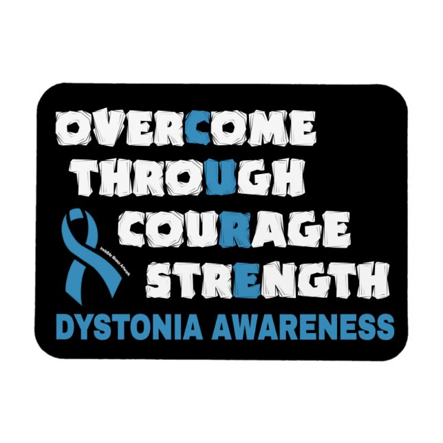 CURE...Dystonia Magnet (Horisontell)