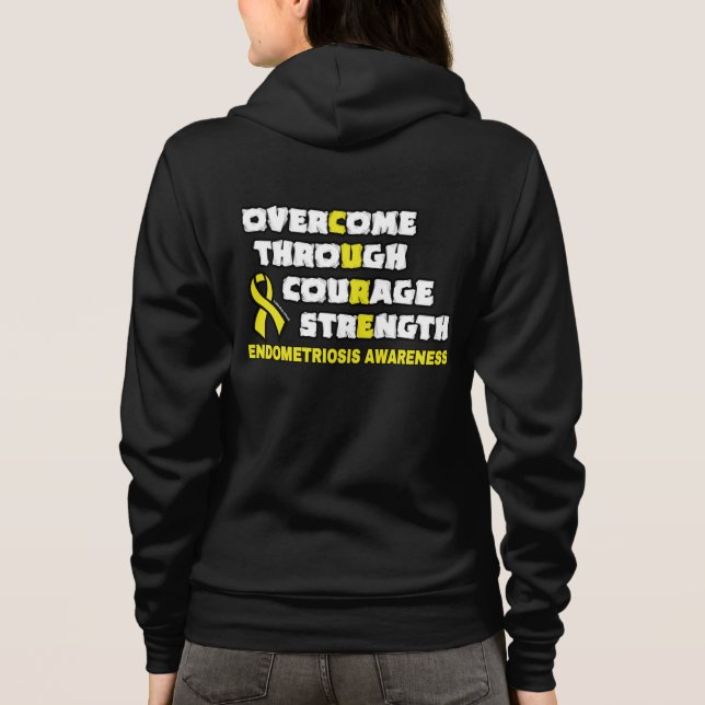 CURE...Endometrios T Shirt (Baksida)