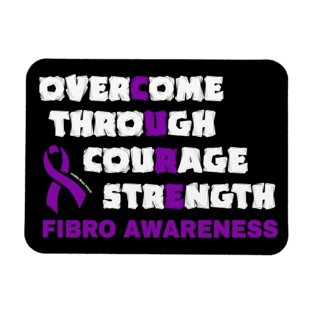 CURE...Fibro Magnet (Horisontell)