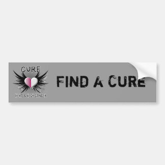 Cure Head och Nacke Cancer Bildekal