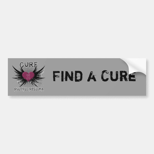 Cure Många Myeloma Bildekal (Framsidan)
