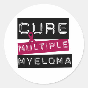 Cure Många Myeloma Runt Klistermärke