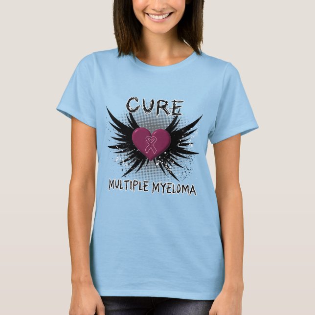 Cure Många Myeloma T-shirt (Framsida)