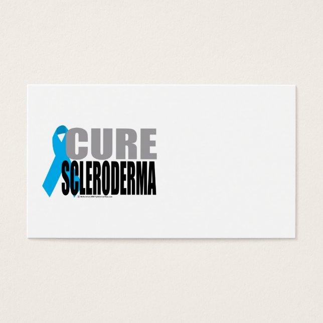Cure Scleroderma Visitkort (Framsidan)