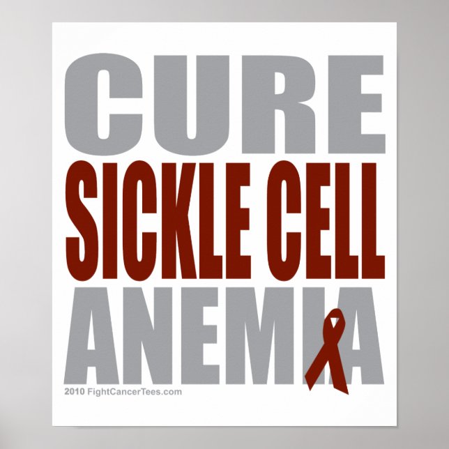 Cure Sickle Cell Anemi Poster (Framsidan)