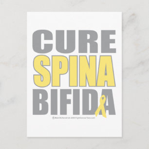 Cure Spina Bifida Vykort