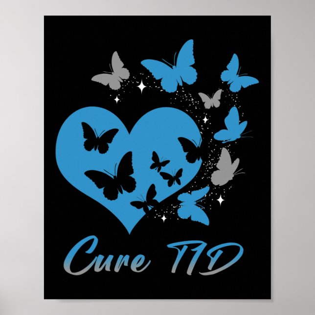 Cure T1D Typ 1 Diabetes Awareness Day Warrior B Poster (Framsidan)