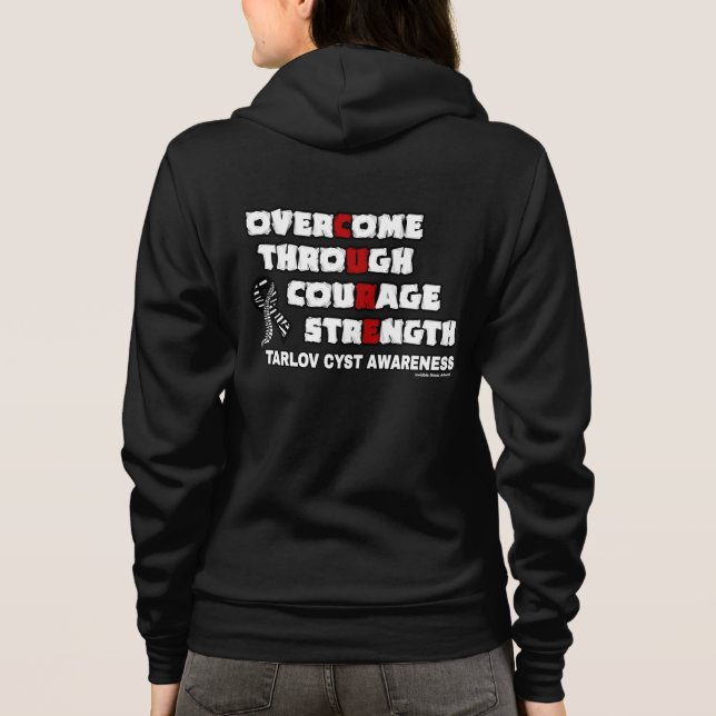 CURE... Tarlov Cyst T Shirt (Baksida)