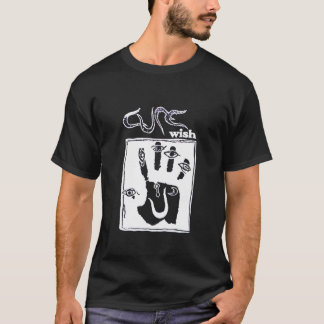 Cure Wish Kärlek Rock musik Band T Shirt