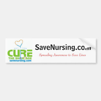 curethe2 SaveNursing.com, fördelande medvetenhet… Bildekal
