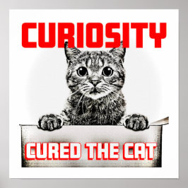 Curiosity Cured the Cat Poster