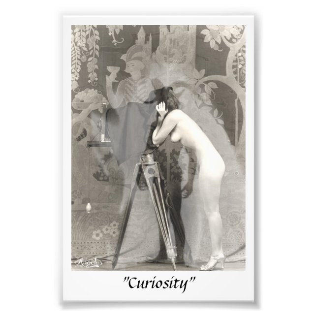 "Curiosity" Fototryck (Framsidan)