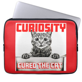 Curiosity Laptop sleeve