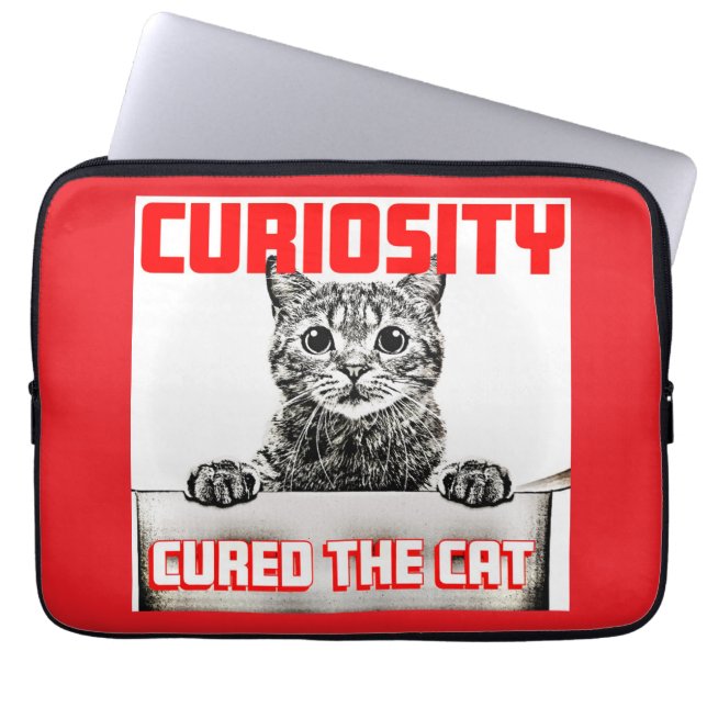 Curiosity Laptop sleeve (Framsidan)