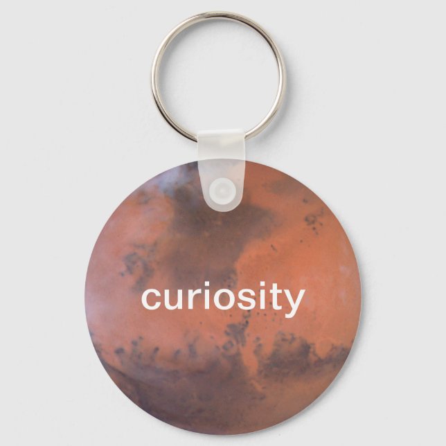 Curiosity Mars Rover Keychain Nyckelring (Framsida)
