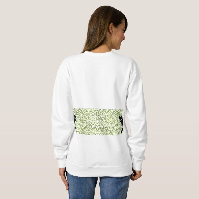 Curious Cat Playera T Shirt (Hel baksida)