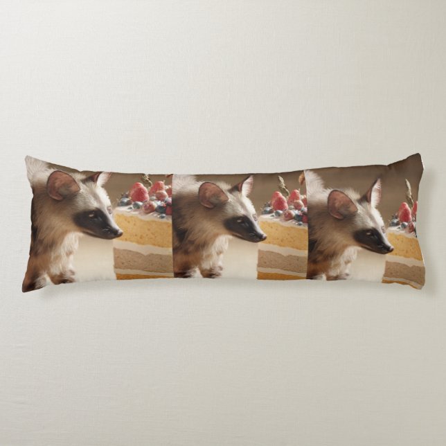 Curious Hyena & Layer Cake Body Pillow Kroppskudde (Framsidan)