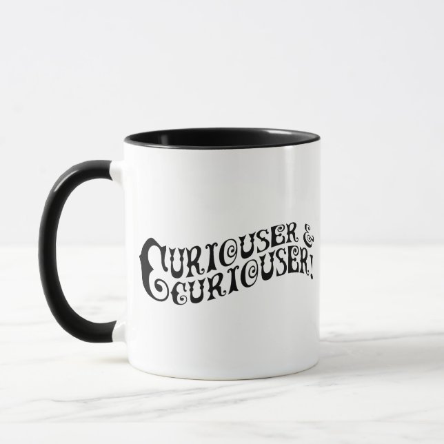 Curiouser & Curiouser Mugg (Vänster)