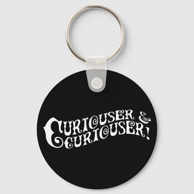 Curiouser & Curiouser Nyckelring (Framsida)