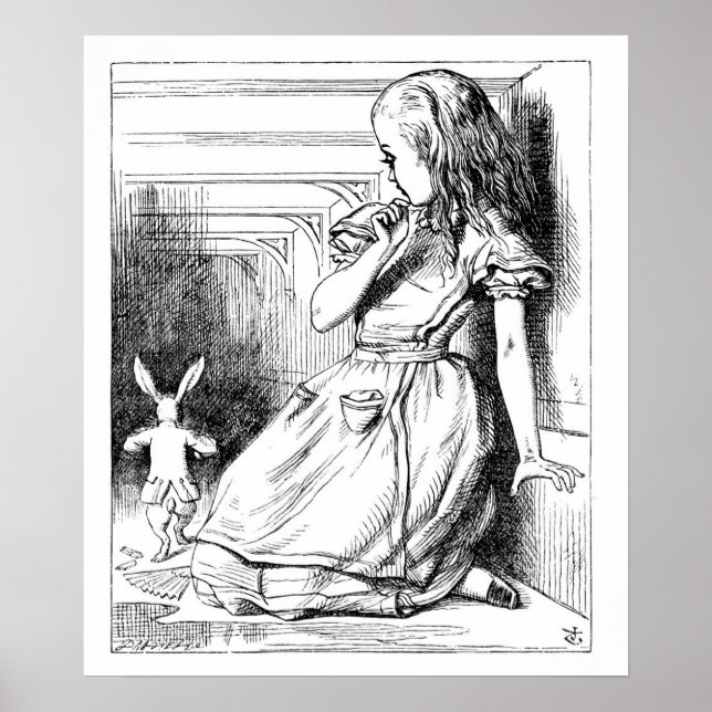 Curiouser och curiouser! poster (Framsidan)