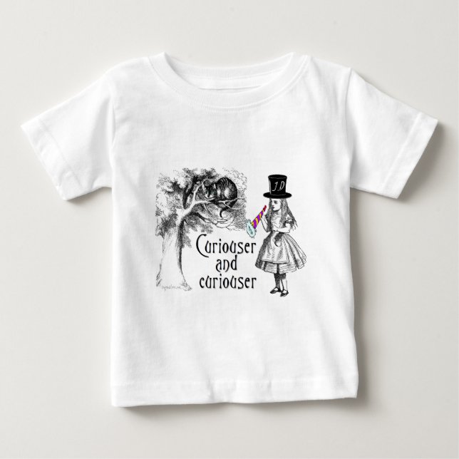 Curiouser Tee Shirt (Framsida)