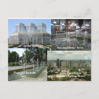 Curitiba - Paraná Vykort