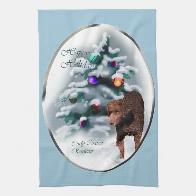 CurJackat Retriever-jul Kökshandduk (Vertikal)