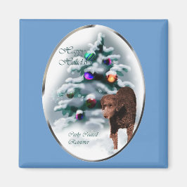 CurJackat Retriever-julklappar Magnet