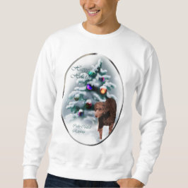 CurJackat Retriever-julklappar Sweatshirt